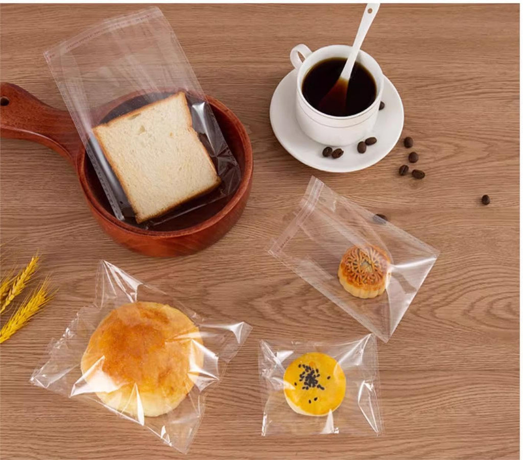 2x3 inches mini clear self adhesive cellophane bags 1000Pcs