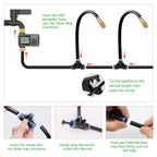 120FT Drip Irrigation System with Smart Water Timer