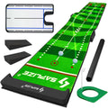 Golf Putting Mat, Visible Trajectory Tracing, Multiple Training Modes, with Putting Alignment Mirror and Adjustable