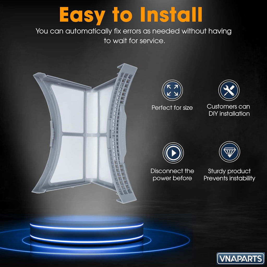 DV42H5200EW/A3 DV42H5000GW/A3 DV42H5000EW/A3 Lint Trap For Samsung Dryer