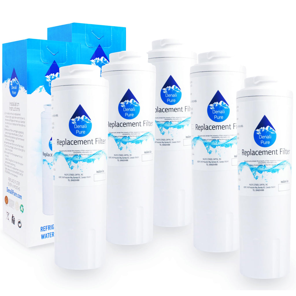 5-Pack Replacement for Whirlpool GX5SHTXTQ00 Refrigerator Water Filter