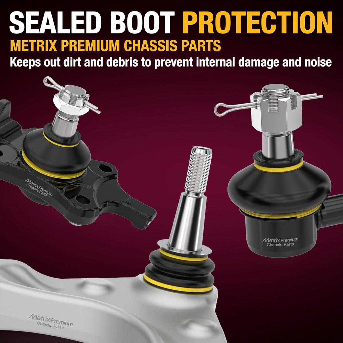 Metrix Premium Chassis Parts Control Arm & Ball Joint Kit Fits Hyundai