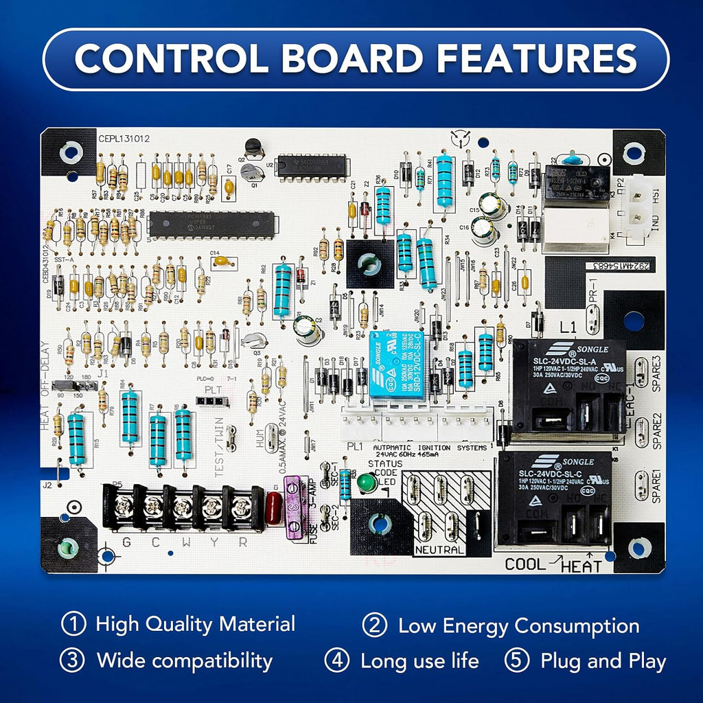HK42FZ061 Control Board Replacement for Carrier Bryant Payne HVAC Furnaces