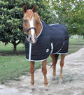 Equine Closed Front Horse Stable Blanket, 72 Inch – Warm Insulated Stall & Barn Layer, Lightweight Polyfill Winter