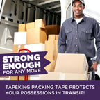 Clear Packing Tape Ultra Thick | 60 Yards Per Roll (12 Rolls) | 2 Inch Wide Heavy Duty Packing Tape 3.2mil Strong