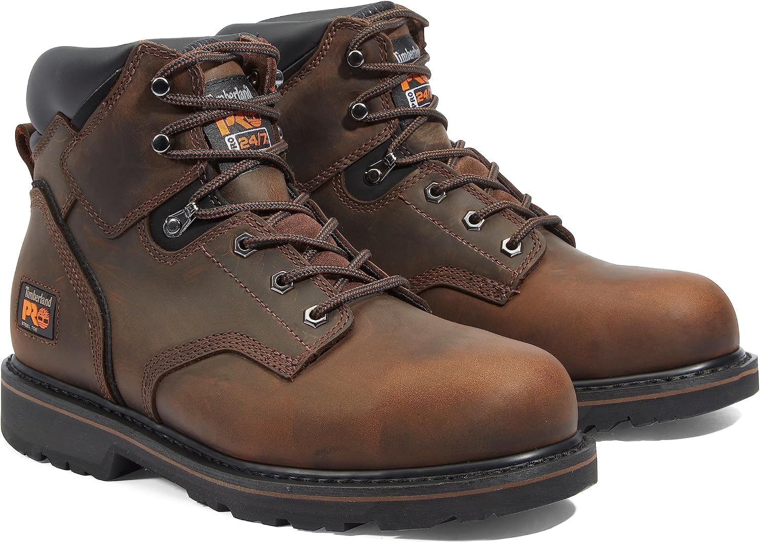 Men's Pit Boss 6 Inch Steel Safety Toe Industrial Work Boot