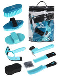8-piece Horse Grooming Kit, Complete Horse Brush Set