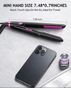 0.5 Inch Mini Flat Iron Adjustable Temp