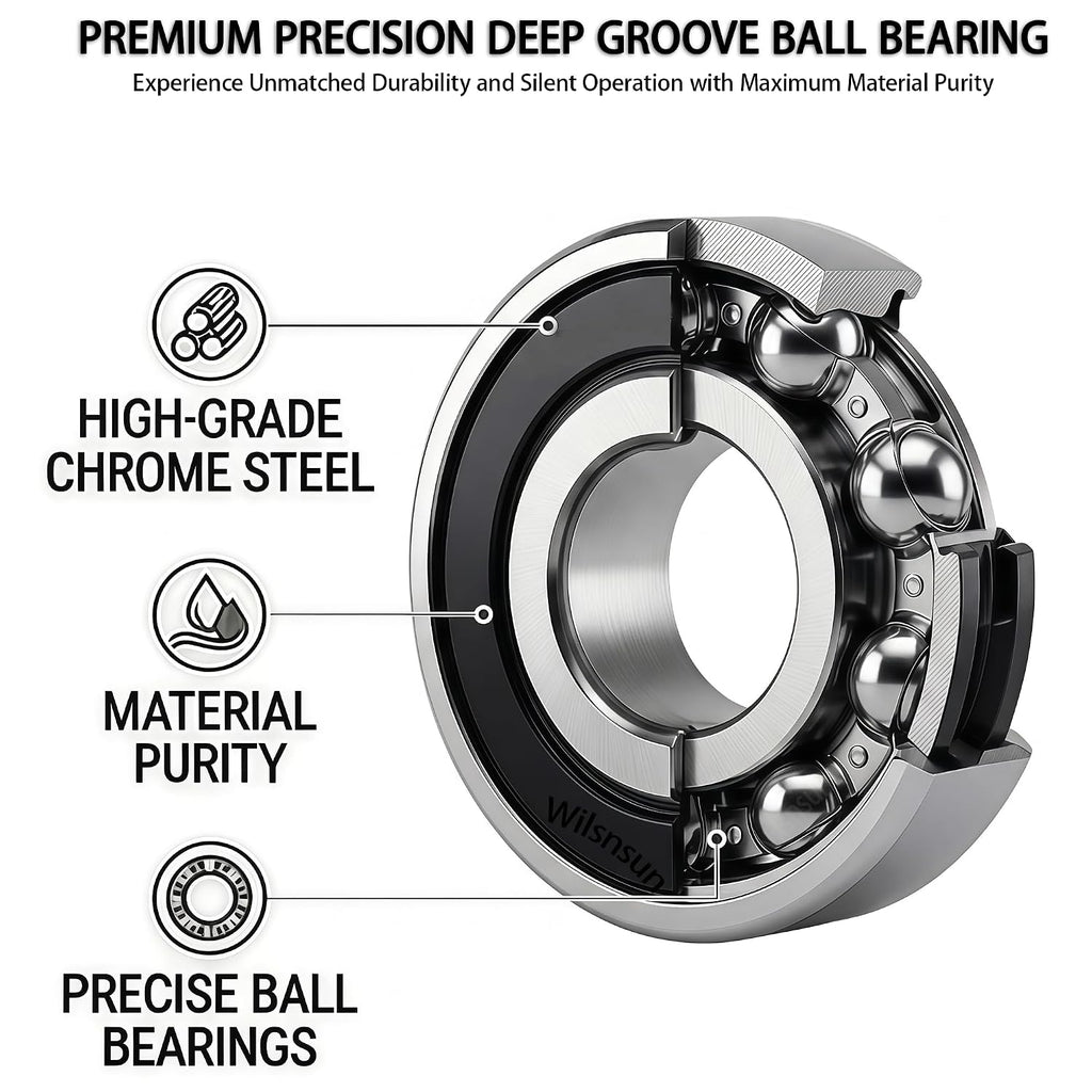6302-2RS N127530 DW708 DW716 DW717 Miter Saw Ball Bearing