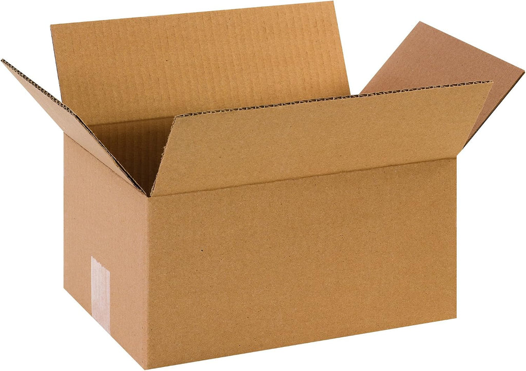 Small Shipping Boxes Holds 65lbs, 12x8x6 25-Pk for Shipping