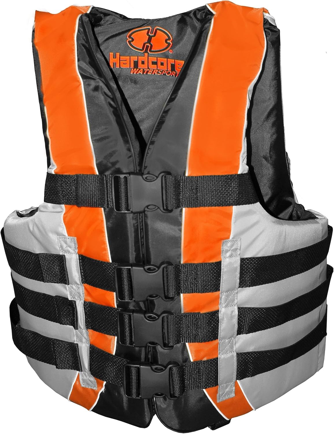 High-Performance Hardcore Adult Life Vest | USCG Approved Safety Flotation Device for Water Sports, Boating, and