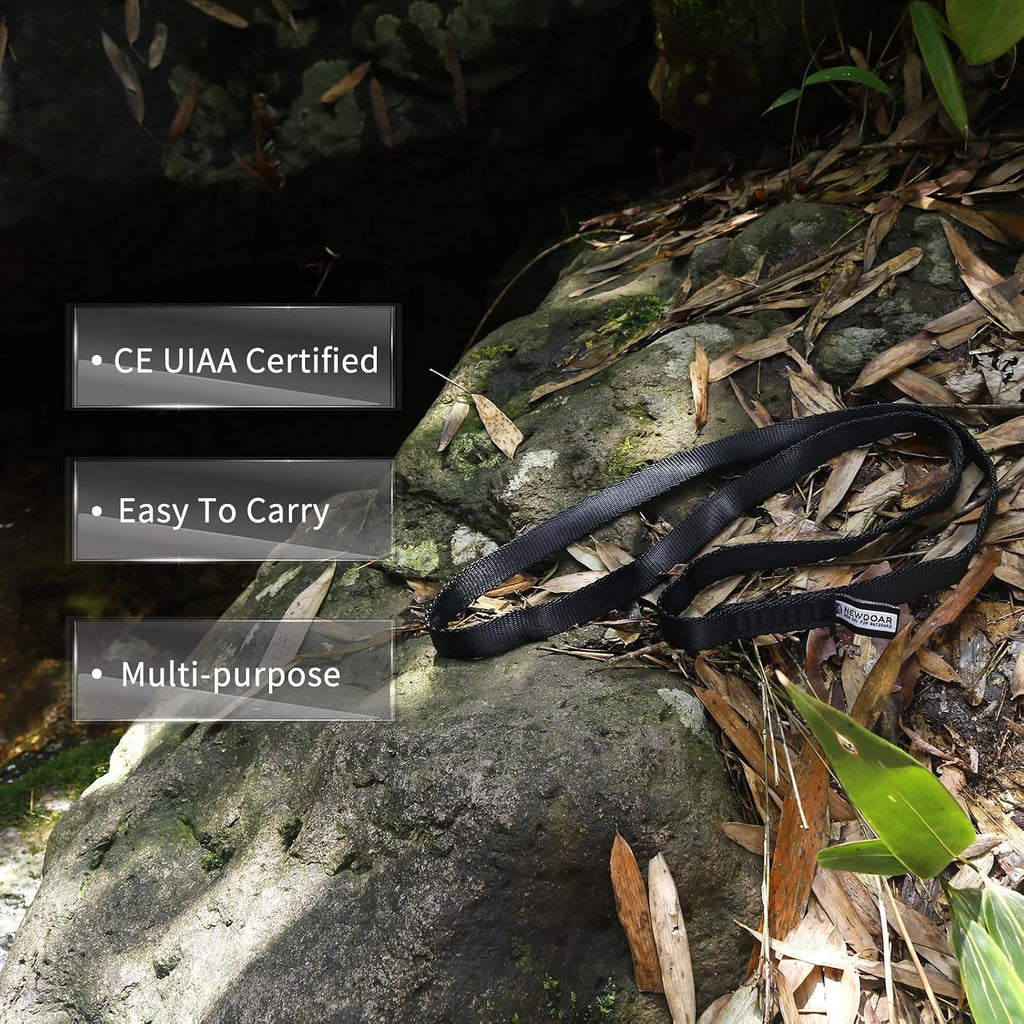 16mm Climbing Sling UIAA CE Certified,23KN EN566 Certified,Climbing Utility Cord Rock Climbing,Creating Anchors