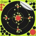 12 inch Stick & Splatter Self Adhesive Shooting Targets - Gun - Rifle - Pistol - Airsoft - BB Gun - Pellet Gun - Air