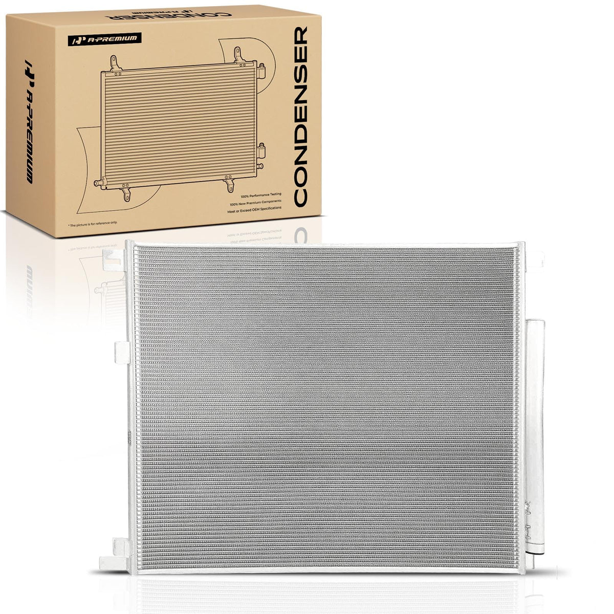 A-Premium Air Conditioning Condenser Compatible with Toyota