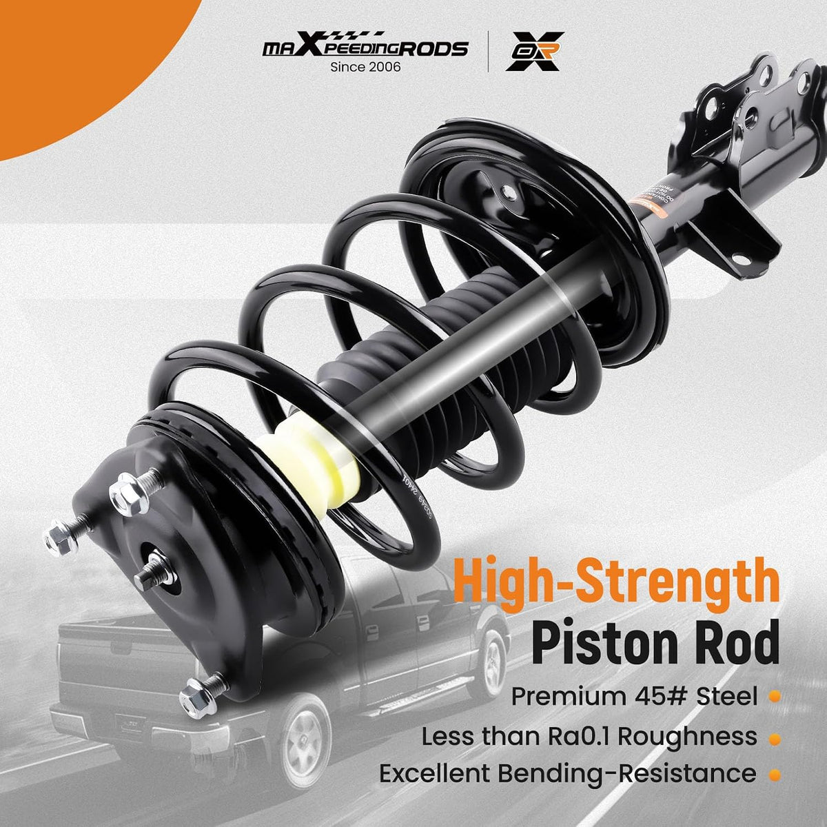 maXpeedingrods Front Struts for Hyundai Elantra 2007-2010 Sedan, 172305