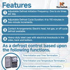 Nurfosttek S8145-20 Commercial Defrost Timer for Refrigeration Systems