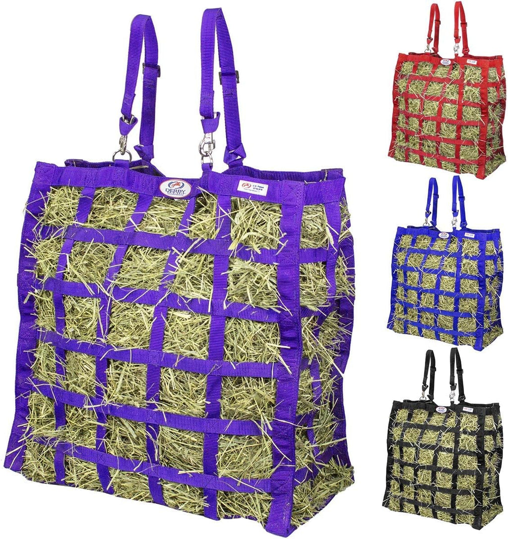 Easy Feeder Horse Hay Bag with Super Tough Bottom and 1 Year Warranty