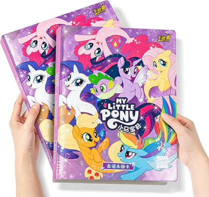 My Little Pony Trading Card Binder 4-Pocket Card Album 20 Double-Sided Pages Holds up to 160 Cards [CN]