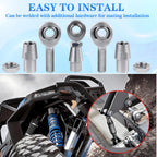 YIFUOK 5/8" Heim Joint Rod End Bearing w/Jam Nut 4-Pack