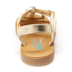Girls Freya Sandal, Gold