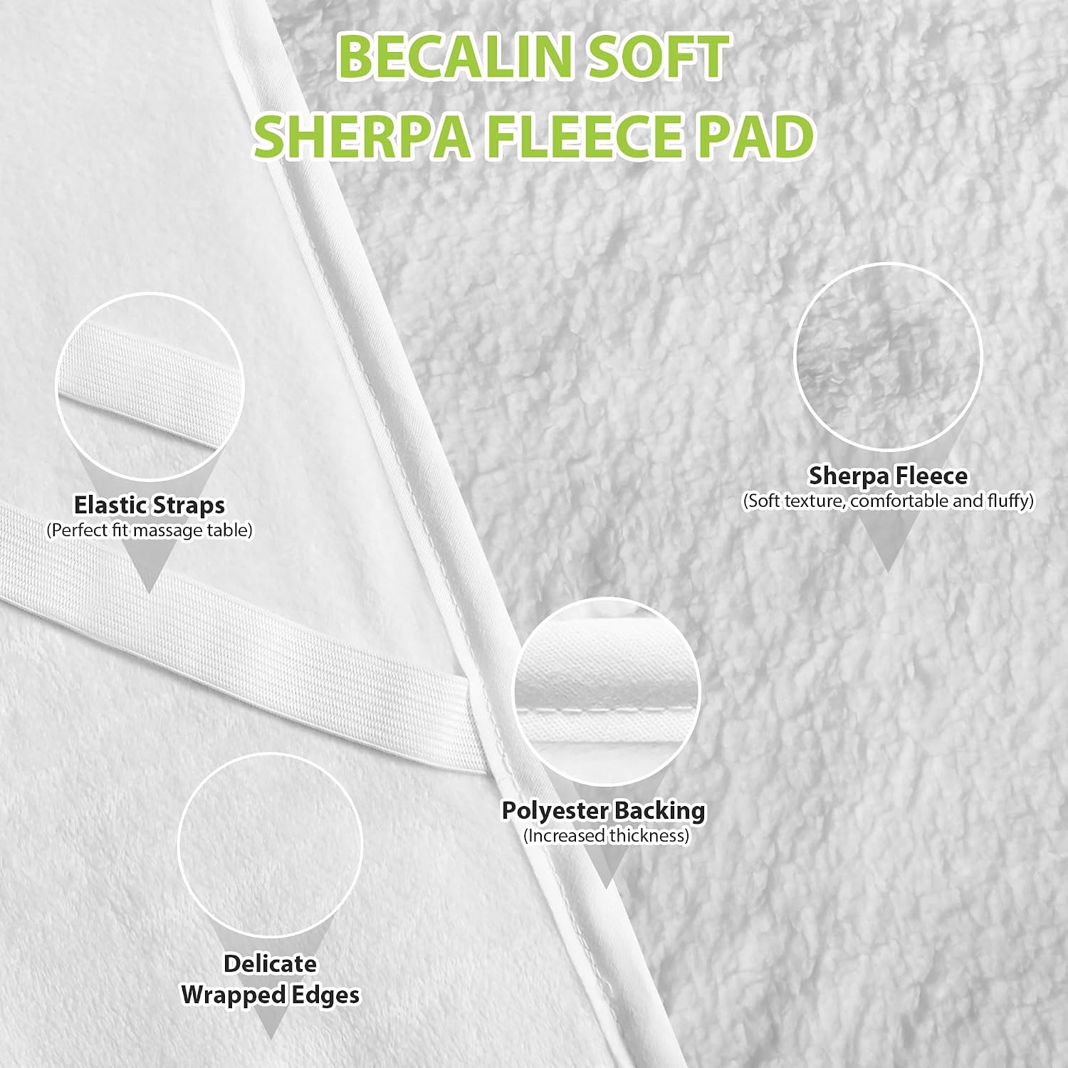 Massage Table Warmer Heating Pad Professional SPA Massage Bed Warmer Pads | 2-4-8-12H Timer, 9 Heat Setting, Overheat