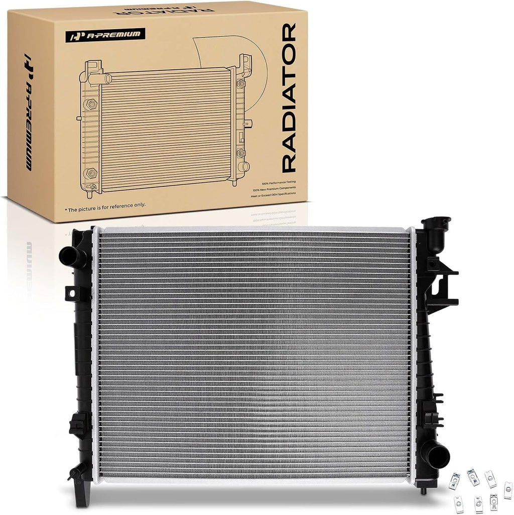 A-Premium Engine Coolant Radiator Assembly Compatible with Dodge