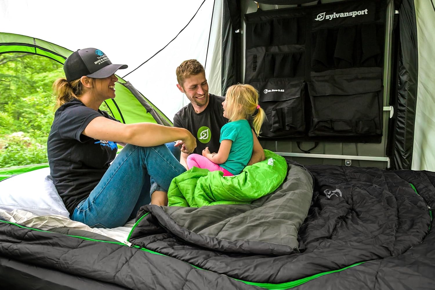 Cloud Layer Sleeping Bag for Adults - Adjustable Layers for 3-4 Season use - Integrated Cotton Sheet