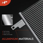 A-Premium Air Conditioning Condenser Compatible with Mercedes-Benz