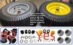 DEEG 8 PCS 9040H Front Wheel Bushing to Bearing Conversion Kit