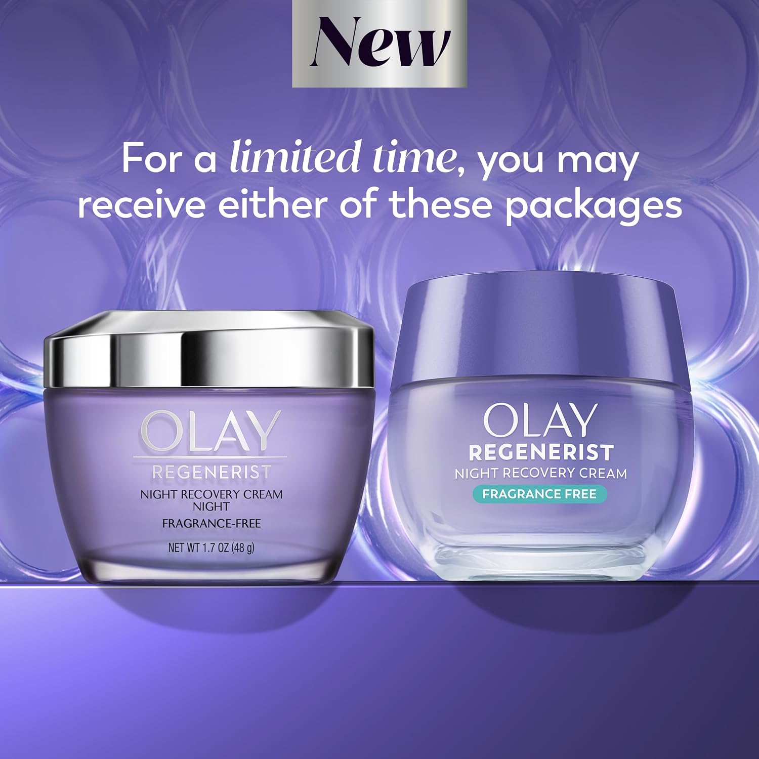 Night Cream for Face, Anti-Aging Face Moisturizer for Women - Fragrance-Free Skin Care, Anti-Wrinkle, Exfoliate
