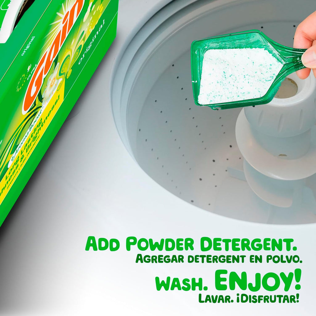 Powder Laundry Detergent, Original Scent, 89 Loads, 82 OZ