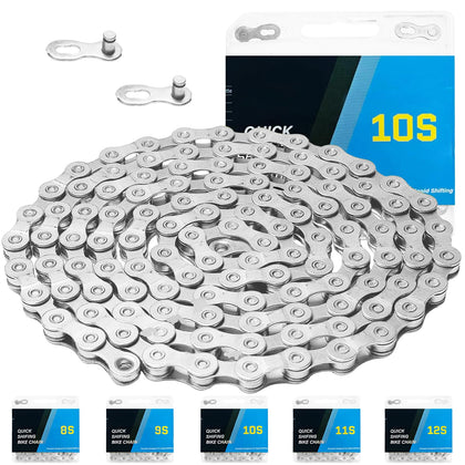 Multi-Speed Bike Chain 10 Speed for Road & Mountain Bikes