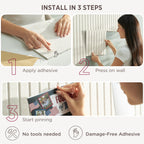 Double Sided Adhesive Tabs, 1 inch Square, Clear, Refill Pack of 120