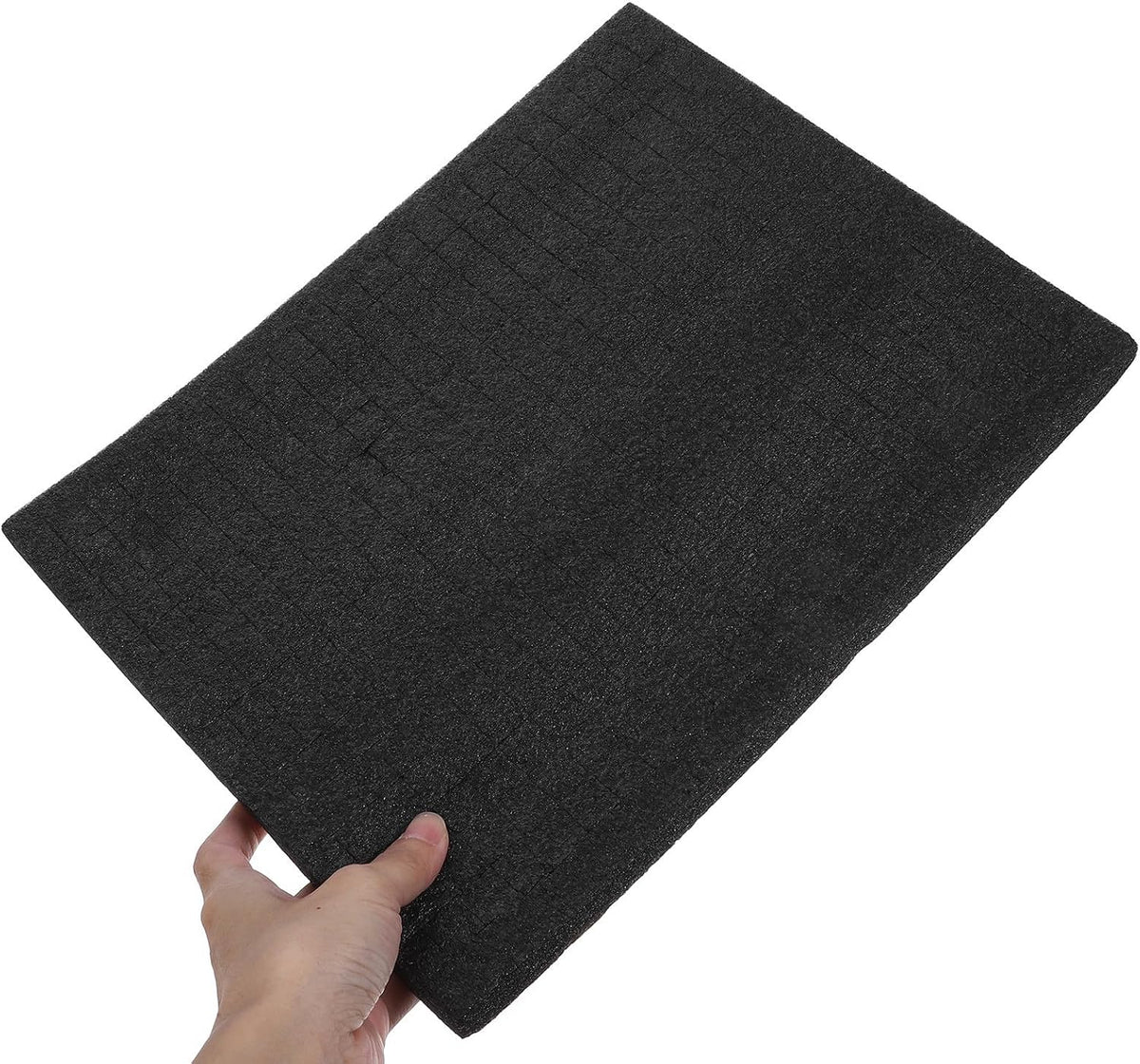 Black Pick and Pluck for Packing and Shipping Foam Sheet
