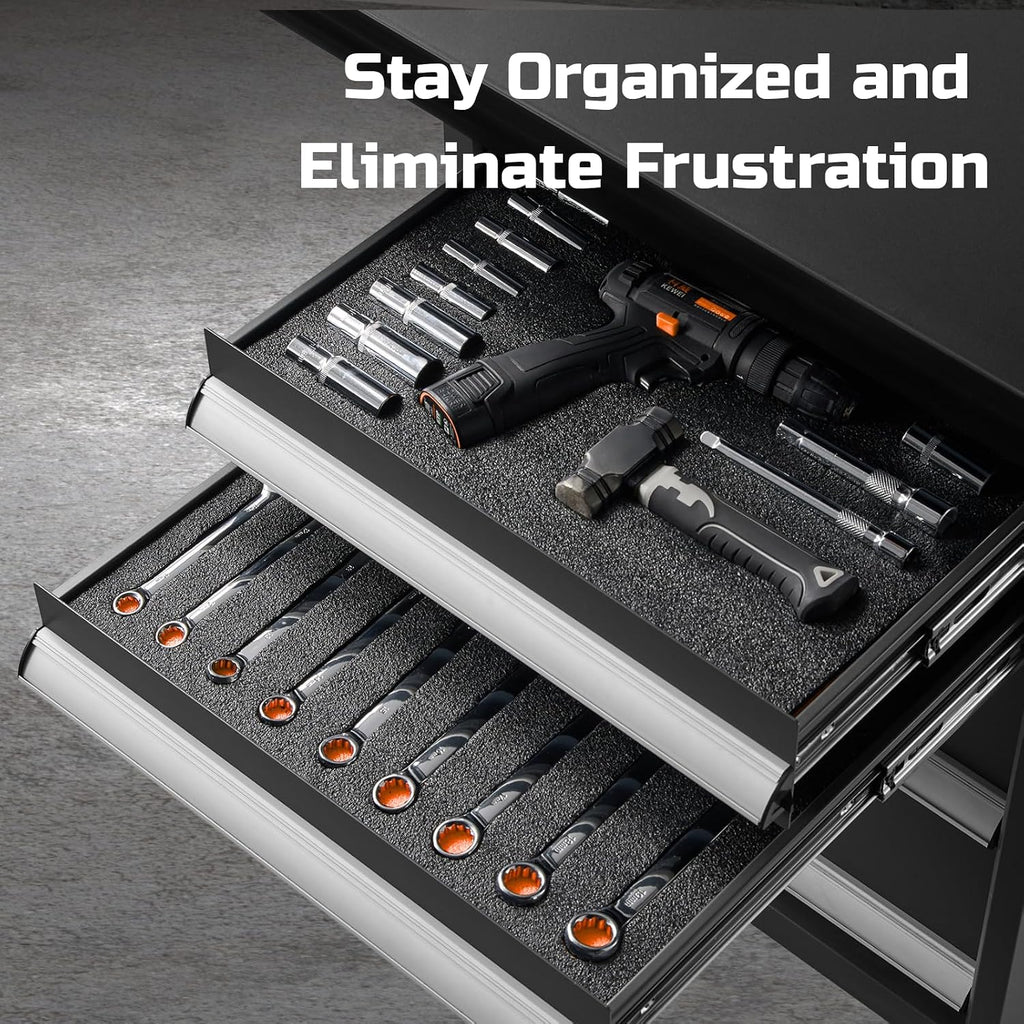 Tool Box Foam Organizer 48x24x1 inch 1PC, Kaizen Sheets for Pro Tool Control, Custom Tool Shadow Inserts for Cases &