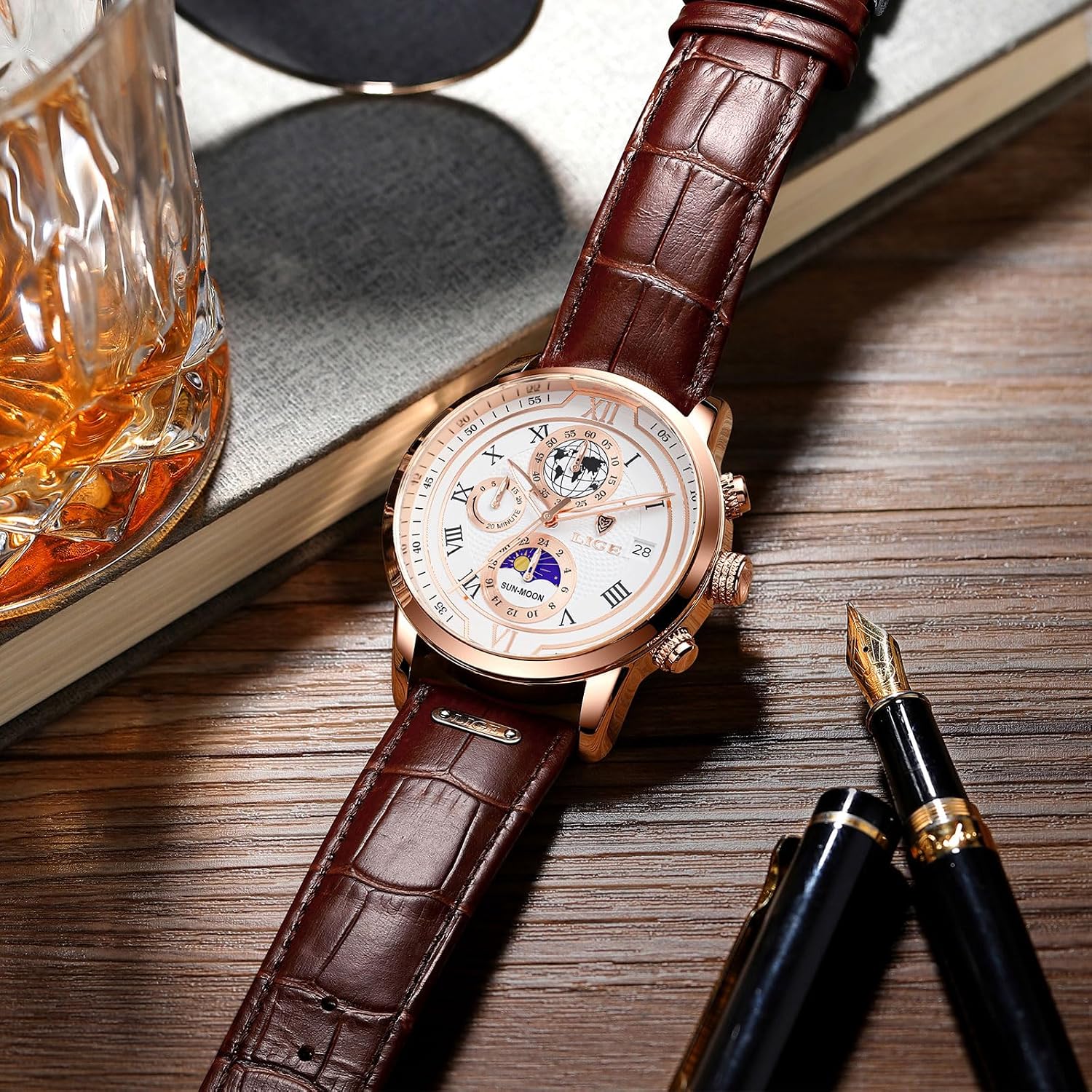 Watches Men Dress Wrist Chronograph Dress Mens Watch