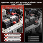 DaierTek Battery Disconnect Switch 12V-48V with Mounting Bracket