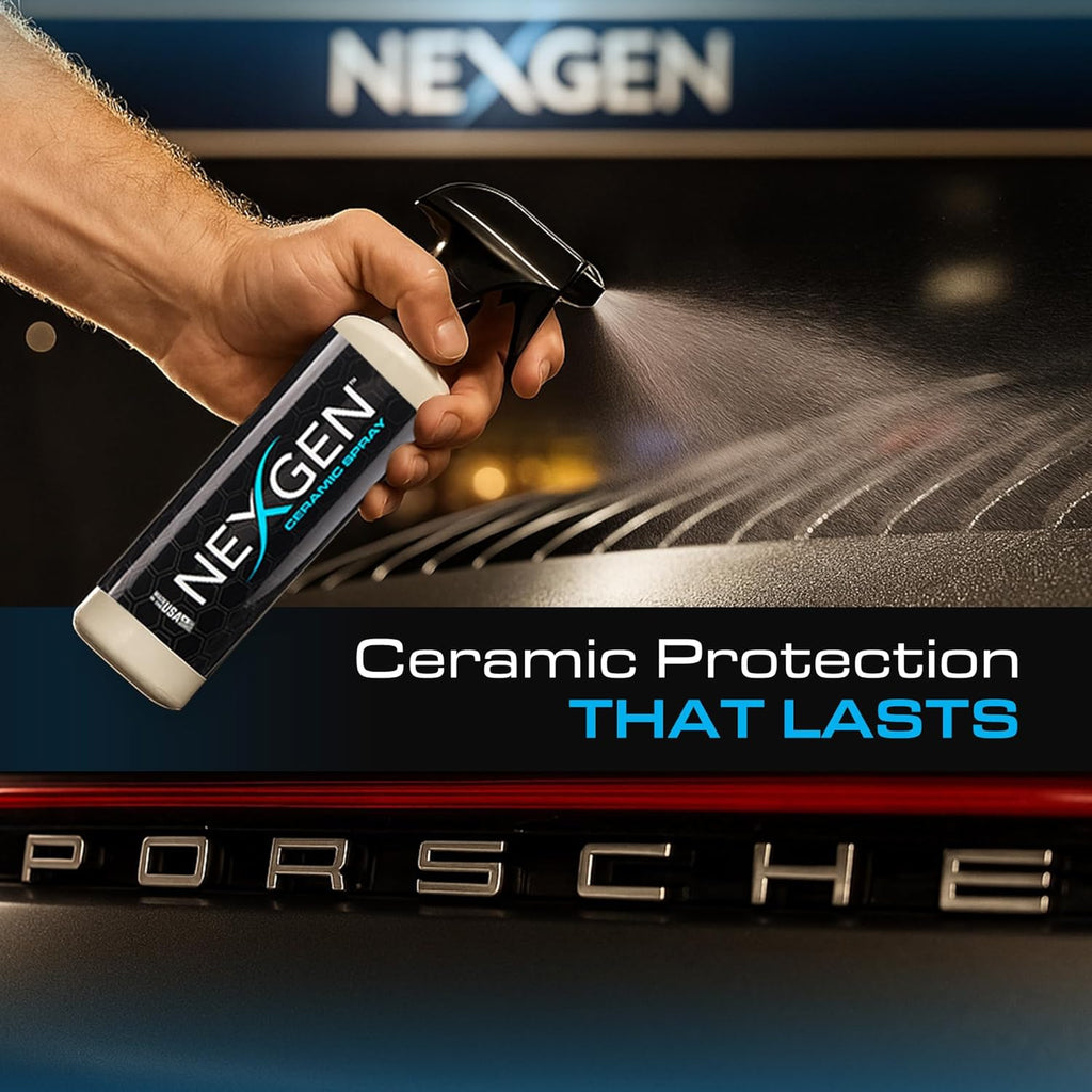 Ceramic Spray Silicon Dioxide, Easy to Apply Ceramic Coating Spray for Cars, 16 oz | Professional-Grade Protective