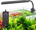 Clip On Aquarium Light for Plants Full Spectrum Fish Tank Light | 24/7 Natural Mode & DIY RGBW Mode, 6 Timer