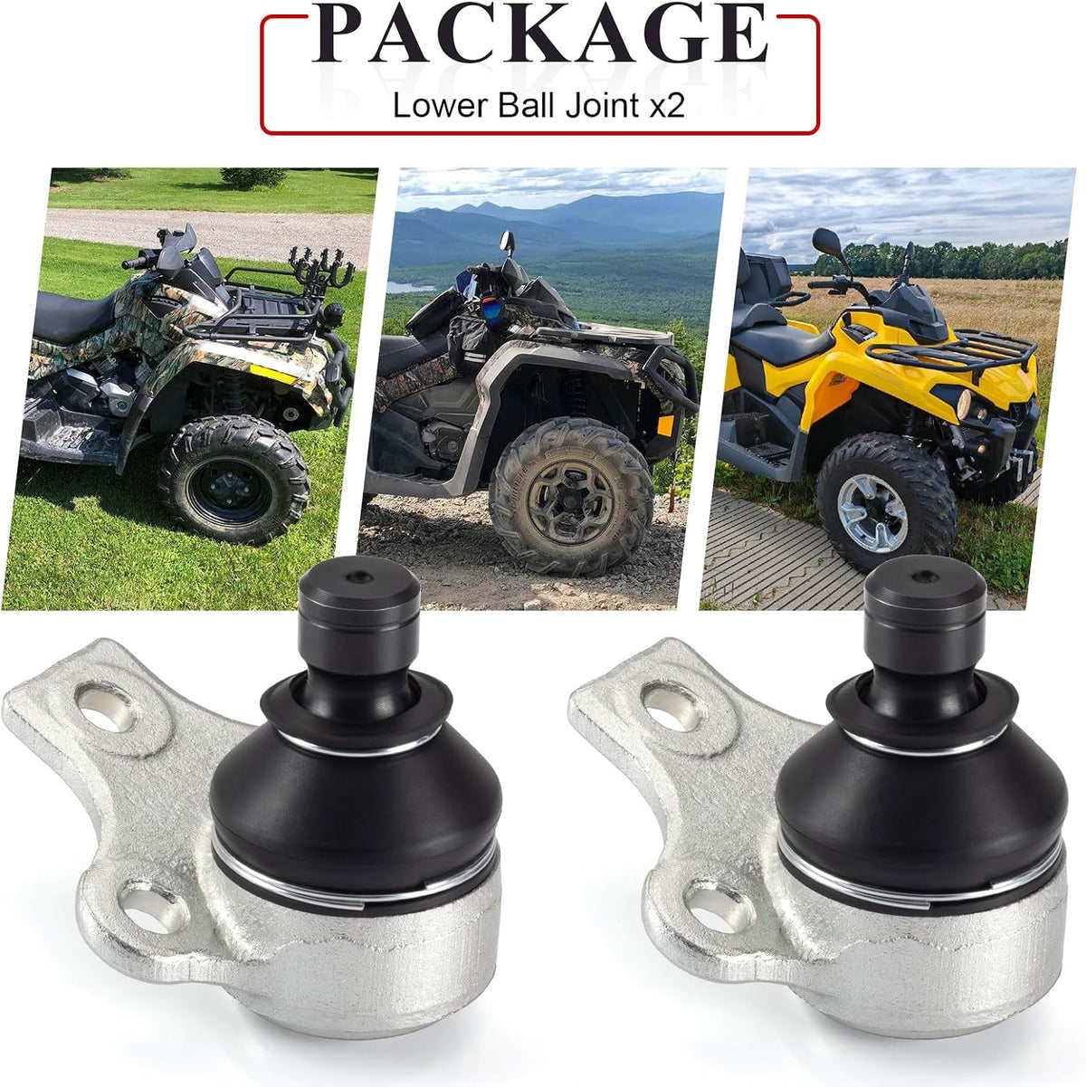 Front Lower Ball Joint for Can-Am Outlander Max 400 500 650 800 800R 2006-2014 706200444