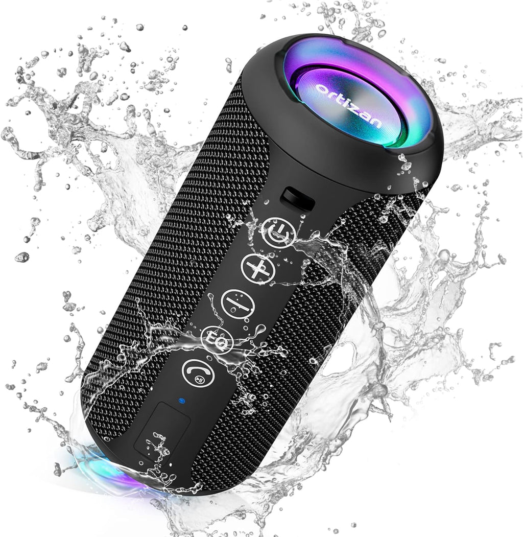 Portable Bluetooth Speaker (1st Gen), IPX7 Waterproof, Wireless, Big Sound and Deep Bass, TWS Pairing, 30Hrs of