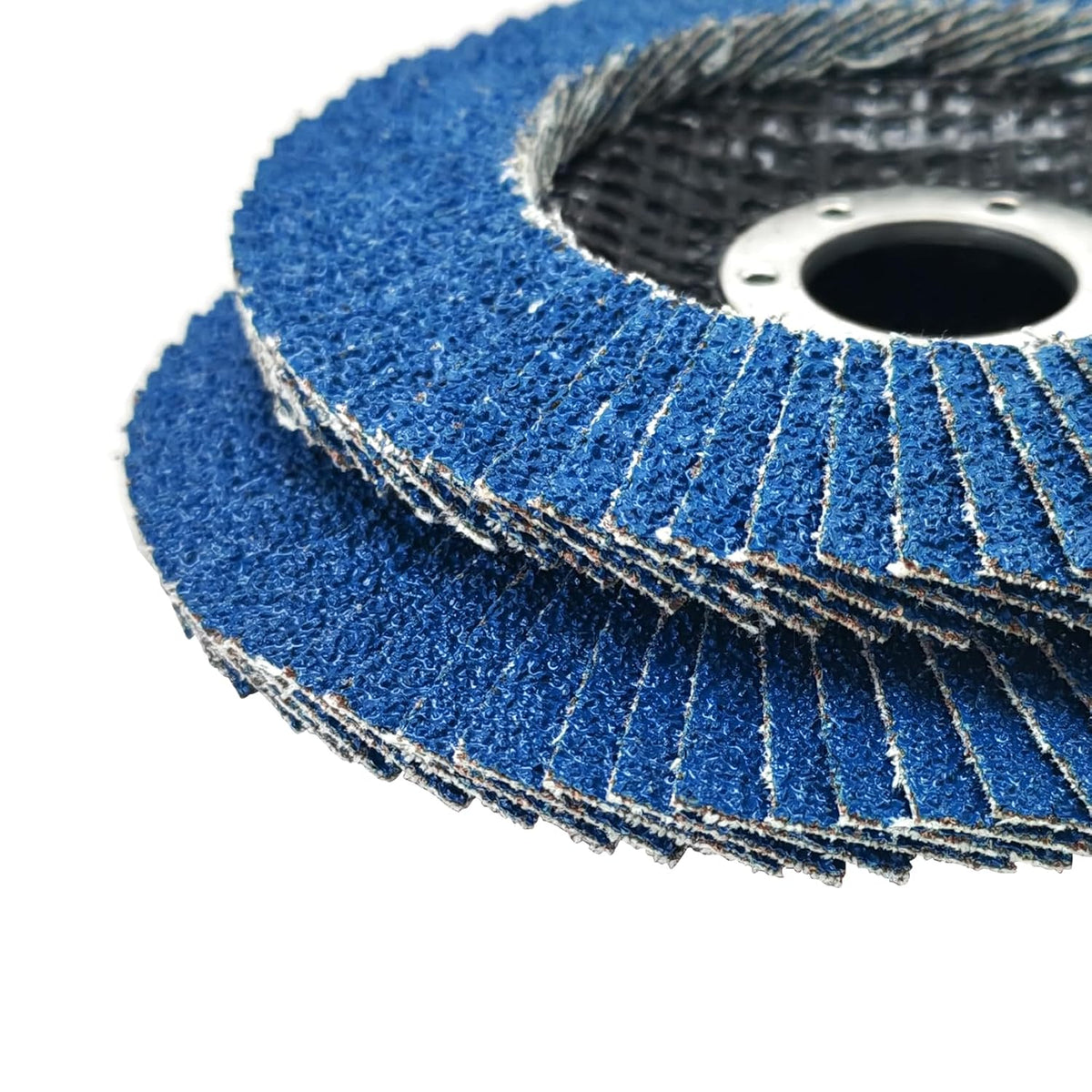 FEWELL 15Pcs 4.5inch Flap Discs for Metal, 40 Grit Sanding Disc