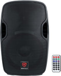 BPA12 12" Professional Powered DJ PA Speaker, with Bluetooth | 600W Peak, 150W RMS, USB and SD MP3 Playback, XLR and