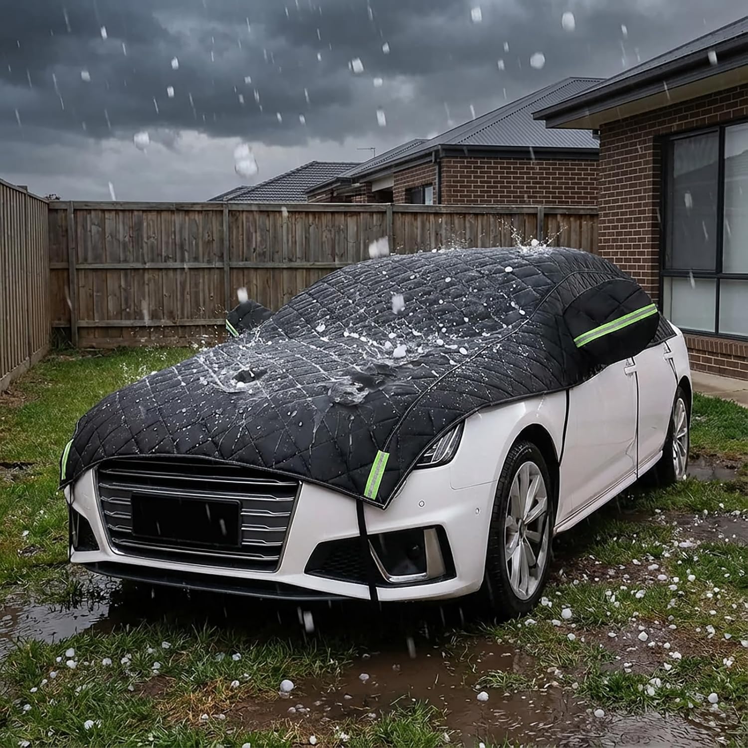 Hail Protector Car Cover Custom Fit for Land Rover Range Rover Sport,5-Layer Anti-Hail Thickened Car Covers