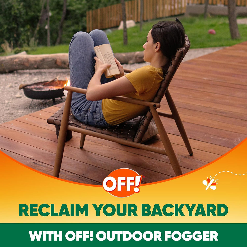 Outdoor Insect and Mosquito Repellent Fogger Backyard Pretreat Kills and Repels Insects up to 900 Square Feet 16