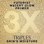 Futurist Aqua Brilliance Watery Glow Makeup Primer with Hylauronic Acid for Triple Moisture