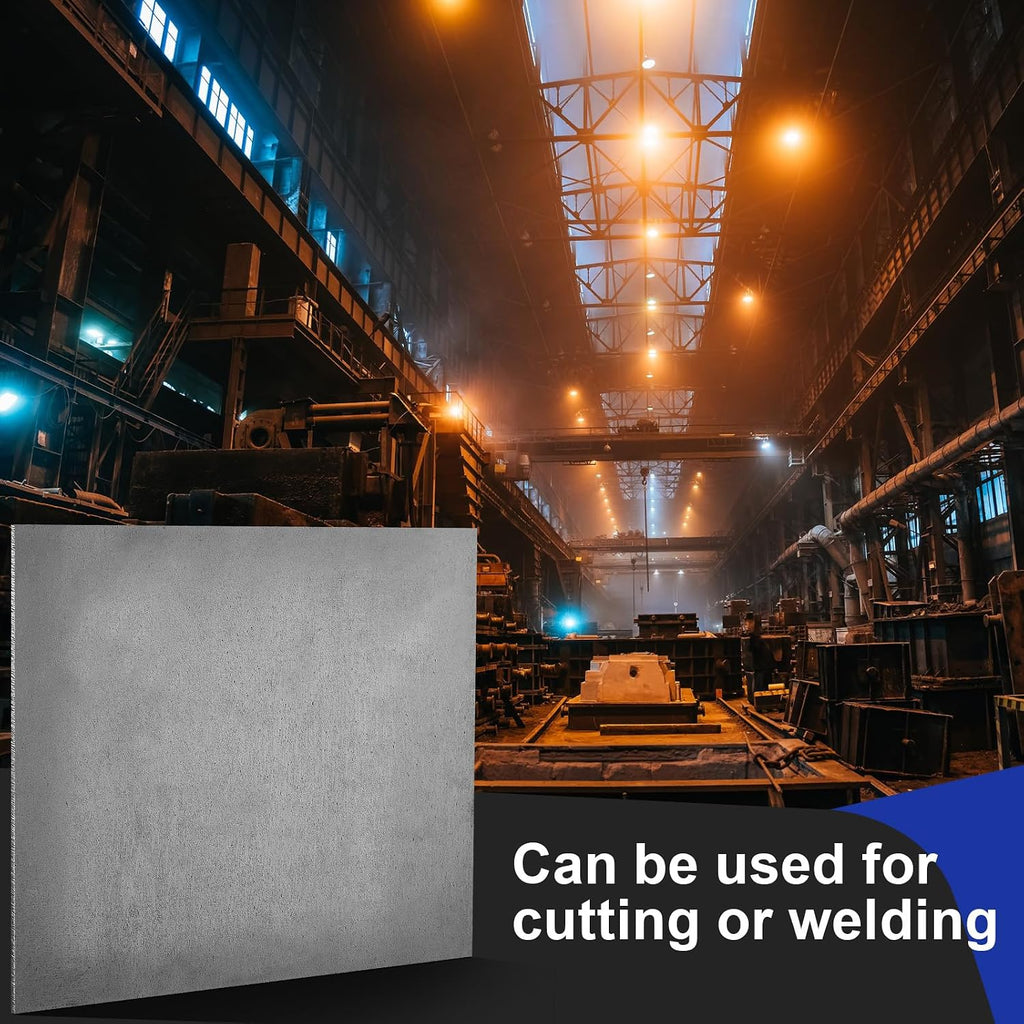 1 Pcs 1/8'' Steel Plate 8'' x 10'' A36 Hot Rolled Metal Sheet