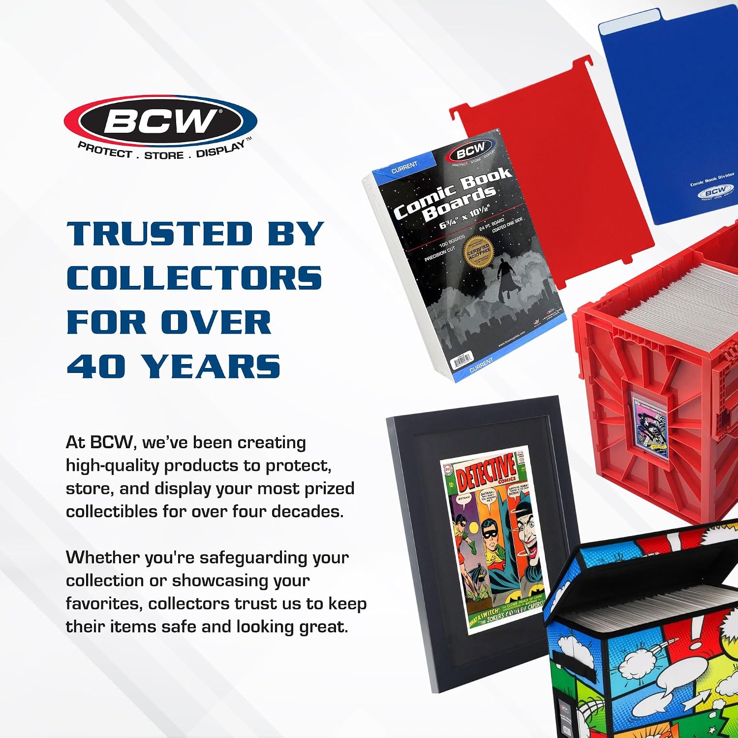 Resealable Current Comic Bags and Boards Combo, 100 Count Each | Protect current comics with 100 acid-free resealable