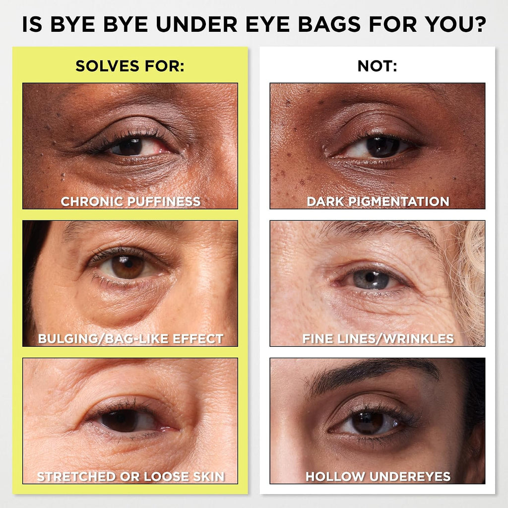 IT Cosmetics Bye Bye Under Eye Bags Daytime Treatment - Temporary Eye Bag Reducer & Undereye Corrector, Smooths &
