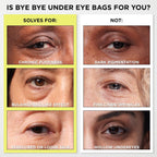 IT Cosmetics Bye Bye Under Eye Bags Daytime Treatment - Temporary Eye Bag Reducer & Undereye Corrector, Smooths &